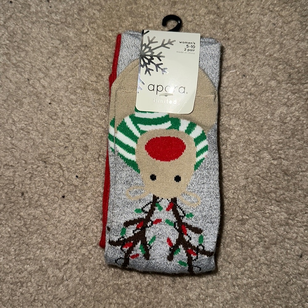 Pair of Christmas Socks (size 5-10 Women)